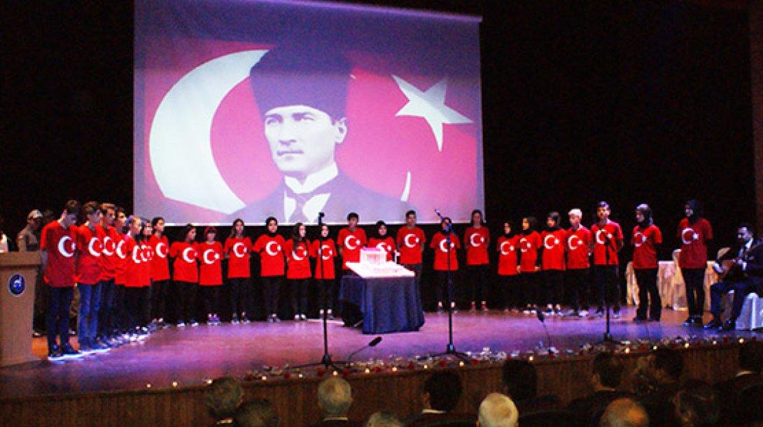 Gazi Mustafa Kemal ATATÜRK Vefatının 80. Yıl Dönümünde Törenle Anıldı