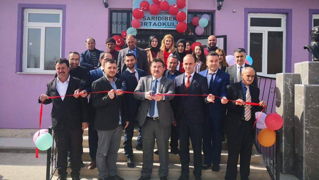 Sarıdibek Ortaokulu ve Beşpınar İlkokulu Yeni Binaları Törenle Açıldı